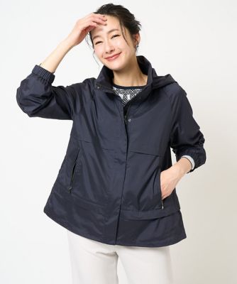 シャンブレーシルックタフタブルゾン