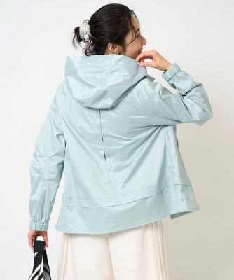 シャンブレーシルックタフタブルゾン