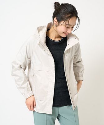 シャンブレーシルックタフタブルゾン