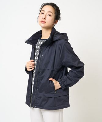 シャンブレーシルックタフタブルゾン