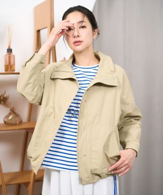 ＜GEORGES RECH　(Women)＞グログランショートマウンテンパーカー