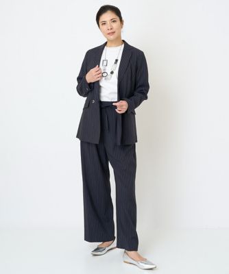 ［日本製／セットアップ対応］］ダブルブレストリネンジャケット