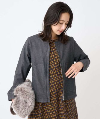 美品❁おこめデニムの908ブルゾン(ワンウォッシュ) 2 ◇8OZ反応染めデニムブルゾン（0774255901