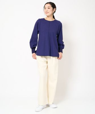 ウールスムースランタンスリーブAラインプルオーバー | GEORGES RECH