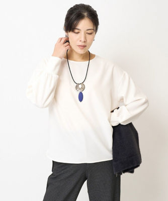 ES RECH / ジョルジュ・レッシュ [日本製/接触冷感]ストレッチヴィンテージブラウソー 日本製／接触冷感］ストレッチヴィンテージブラウソー | GEORGES