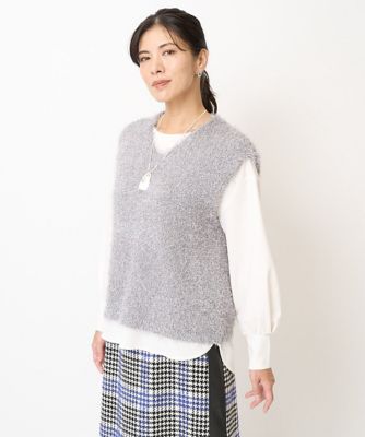 ES RECH / ジョルジュ・レッシュ [日本製/接触冷感]ストレッチヴィンテージブラウソー 日本製／接触冷感］ストレッチヴィンテージブラウソー | GEORGES