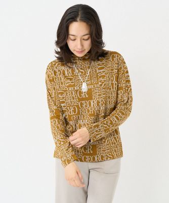 日本製］ダブルフェイスボトルネックロゴカットソー | GEORGES RECH