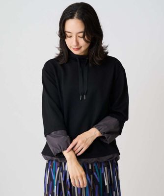 ダンボールハイネックプルオーバー | GEORGES RECH (Women)/ジョルジュ