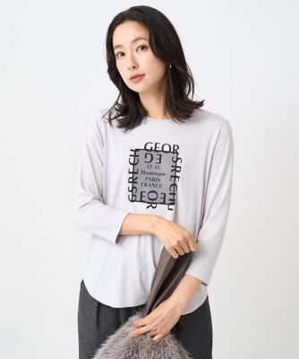 ebure クリアギザ コットン カットソー Tシャツ 黒 ¥20,900 ebure クリアギザ コットン カットソー Tシャツ 黒 ¥20,900