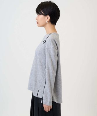 ロゴポンチジャージープルオーバー | GEORGES RECH (Women)/ジョルジュ