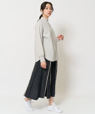 幾何柄ジャガードジャージーハイネックプルオーバー 幾何柄ジャガードジャージーハイネックプルオーバー | GEORGES