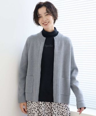 ベアテンジャージーハイネックロゴカットソー | GEORGES RECH (Women