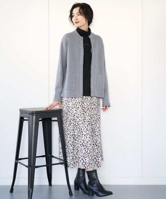 ベアテンジャージーハイネックロゴカットソー | GEORGES RECH (Women