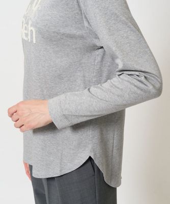 スムースロゴ刺繍ロングスリーブカットソー | GEORGES RECH