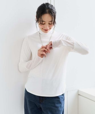 ＜GEORGES RECH　(Women)＞チュールハイネックカットソー