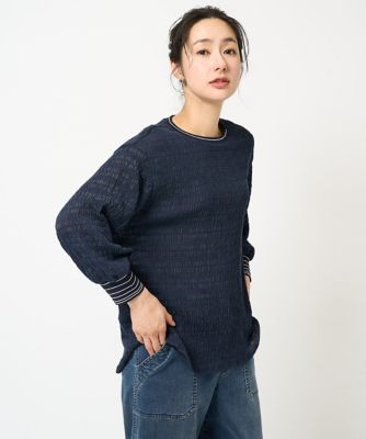 ES RECH / ジョルジュ・レッシュ ランダムシャーリングカットソー ランダムシャーリングカットソー | GEORGES RECH (Women
