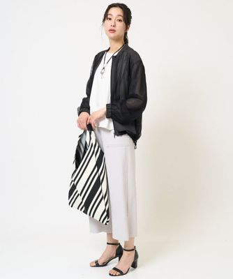 日本製／多機能素材］カットジョーゼットタンクトップ | GEORGES RECH