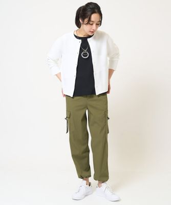 日本製／多機能素材］カットジョーゼットタンクトップ | GEORGES RECH