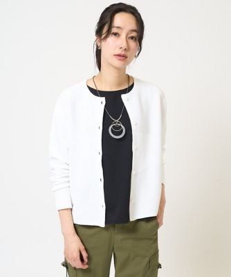 日本製／多機能素材］カットジョーゼットタンクトップ | GEORGES RECH