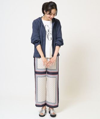 ドライコットンビーズ刺繍ロゴカットソー