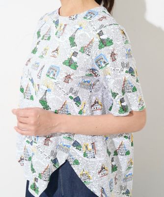 ＰＡＲＩＳ　ＭＡＰシルケット天竺カットソー