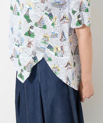 ＰＡＲＩＳ　ＭＡＰシルケット天竺カットソー
