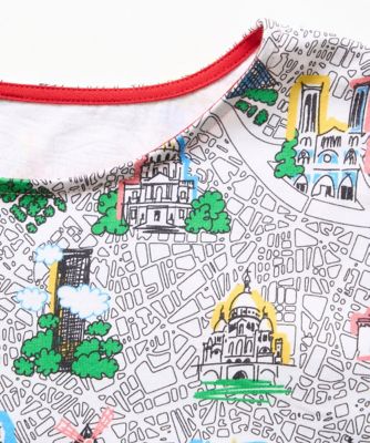 ＰＡＲＩＳ　ＭＡＰシルケット天竺カットソー