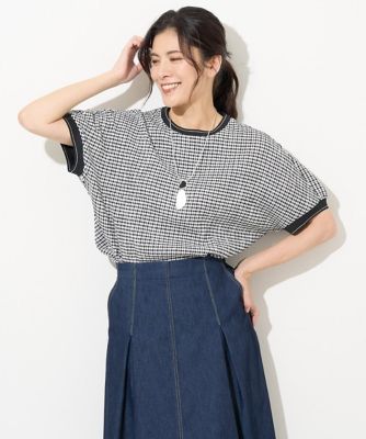 シャーリングドルマンスリーブカットソー