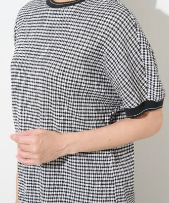 シャーリングドルマンスリーブカットソー
