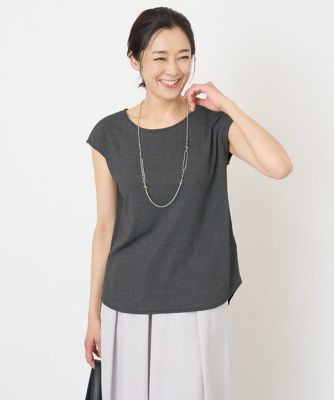 GEORGES RECH / ジョルジュ・レッシュ [日本製]ラメフレンチスリーブ