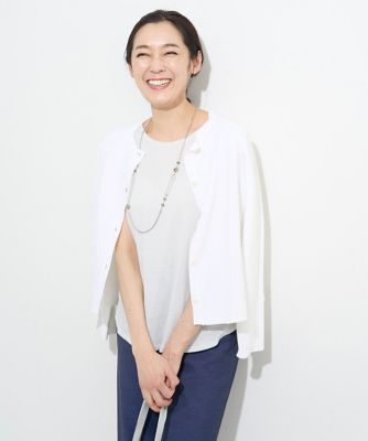 ［日本製］ラメフライスフレンチスリーブカットソー