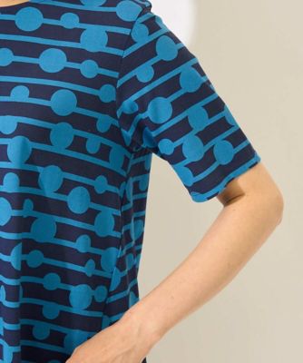 ［日本製］ドットボーダーカットソー