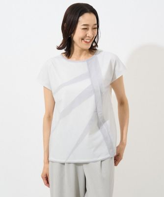 ES RECH / ジョルジュ・レッシュ フレンチスリーブチュールカットソー ジョルジュ・レッシュ GEORGES RECH フレンチスリーブチュール
