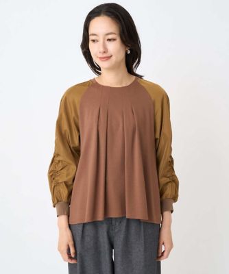 ジャージータフタコンビプルオーバー | GEORGES RECH (Women