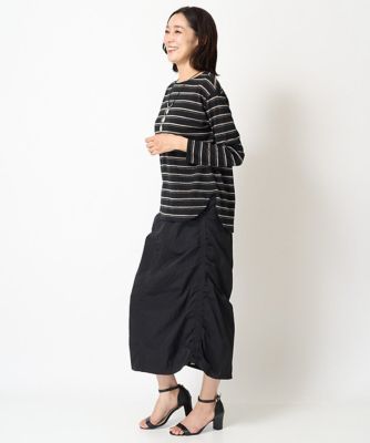 ［日本製］ラメボーダーカットソー