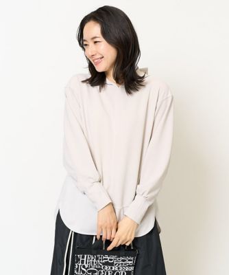 ジョーゼットジャージーフーディ | GEORGES RECH (Women)/ジョルジュ