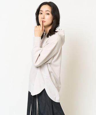 ジョルジュ・レッシュ（ES RECH）/ジョーゼットジャージーフーディ ジョーゼットジャージーフーディ | GEORGES RECH (Women)/ジョルジュ