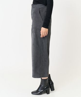 コーデュロイワイドクロップドパンツ | GEORGES RECH (Women