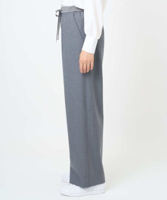 日本製］裏起毛シャンブレージョガーワイドパンツ | GEORGES RECH