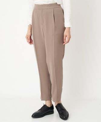 HYKE P/R STRETCH TAPERED PANTS ベージュ サイズ2 STRETCH TAPERED PANTS | HYKE (Women