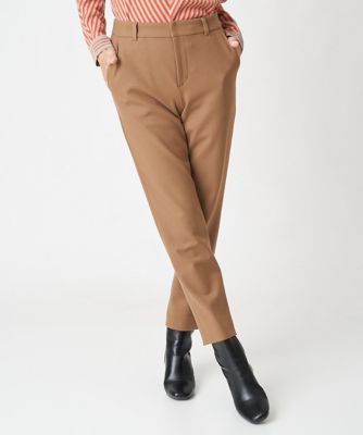 ＜GEORGES RECH　(Women)＞［日本製］両面起毛ストレッチテーパードパンツ