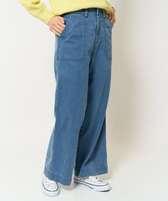 GEORGES RECH　(Women)/ジョルジュ　レッシュ [セットアップ対応]8.5ozスウェットデニムパンツ