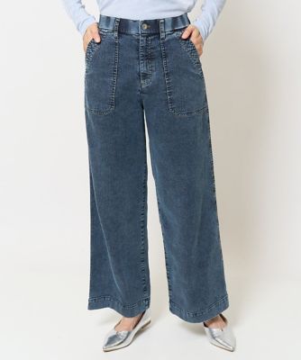 GEORGES RECH (Women)/ジョルジュ レッシュ [セットアップ対応]8.5ozスウェットデニムパンツ ブルー55 パンツ・ズボン【三越伊勢丹/公式】