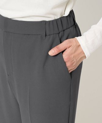 ［セットアップ対応］ストレッチセンタープレスストレートパンツ