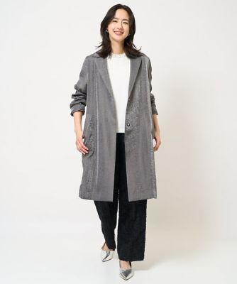 ［日本製］フェザージャガードワイドパンツ
