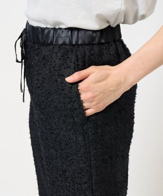 ［日本製］フェザージャガードワイドパンツ
