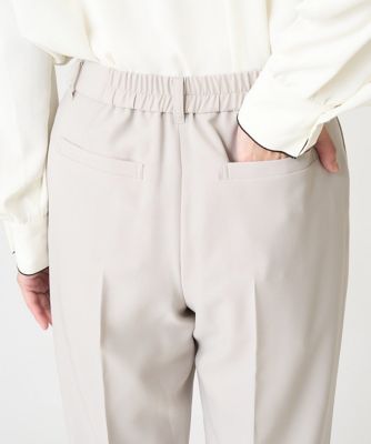 ［セットアップ対応／日本製］ノータックストレートパンツ