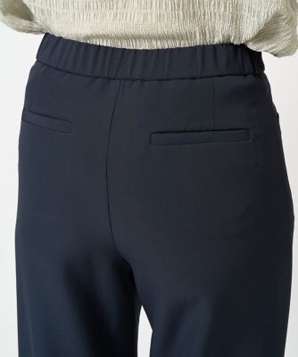 ［日本製］ダブルクロスワイドストレートパンツ