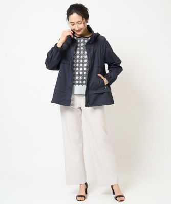 ［日本製］ダブルクロスワイドストレートパンツ