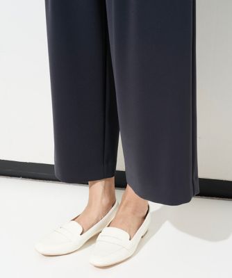 ［日本製］マリンクロップドワイドストレートパンツ